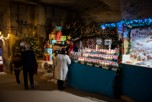 Kerstmarkt Gemeentegrot Valkenburg