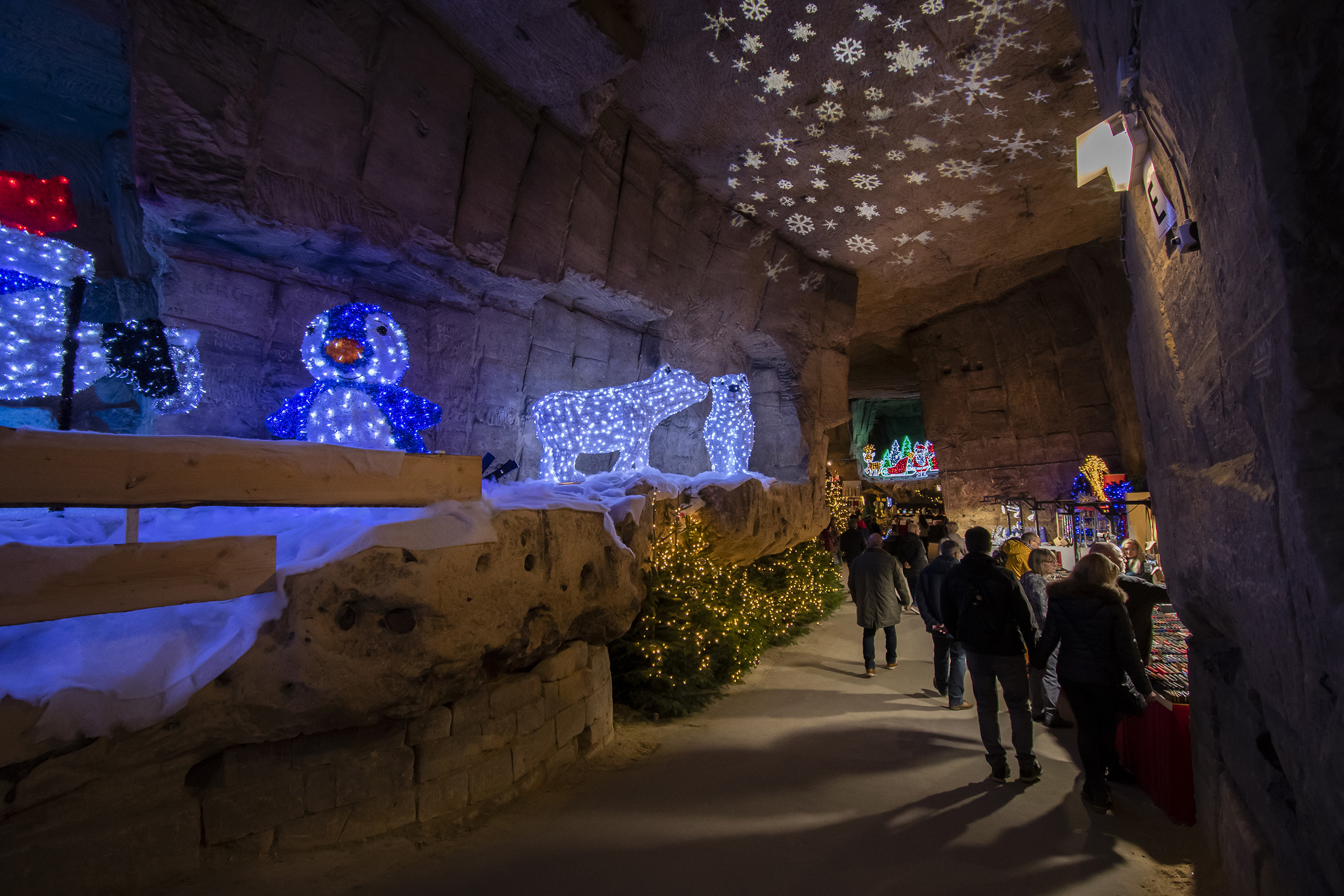 Kerstmarkt Gemeentegrot Valkenburg